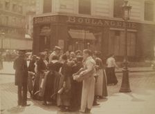 A Corner of Place Mouffetard, between 1900 and 1927. Creator: Eugene Atget