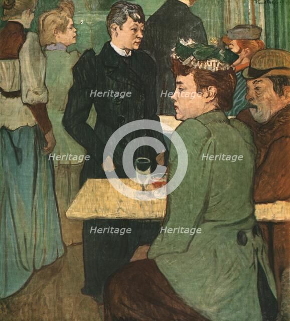 'A Corner of the Moulin de la Galette', 1892, (1952).  Creator: Henri de Toulouse-Lautrec.