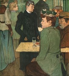 A Corner of the Moulin de la Galette 1892, (1952). Creator: Henri de Toulouse-Lautrec