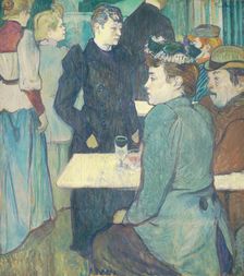 A Corner of the Moulin de la Galette, 1892. Creator: Henri de Toulouse-Lautrec