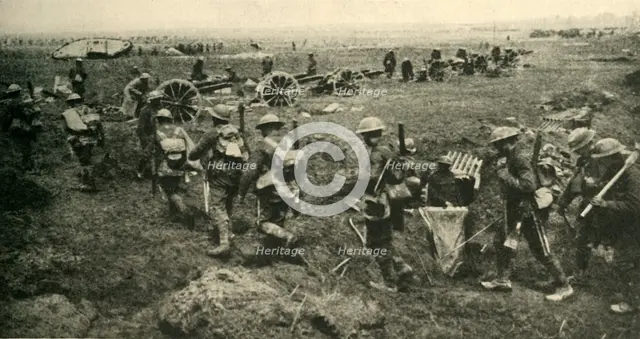 'A Corner of the Arras Battlefield', First World War, April 1917, (c1920). Creator: Unknown.