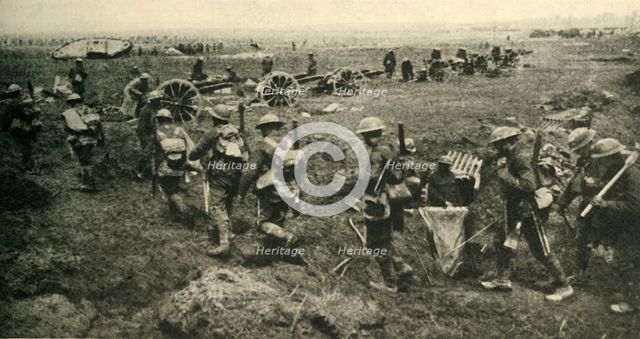 'A Corner of the Arras Battlefield', First World War, April 1917, (c1920). Creator: Unknown.