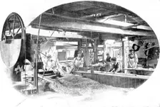 A corner of the cabinet-works: wood-working machinery, 1909. Creator: Unknown