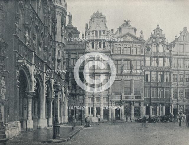A corner of the Grand Place, Brussels, Belgium, c1900 (1914-1915). Artist: John Benjamin Stone.