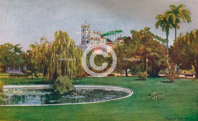 'A Corner of the Praca da Gloria', 1914. Artist: Unknown.