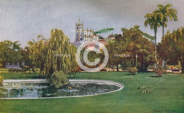 'A Corner of the Praca da Gloria', 1914. Artist: Unknown.