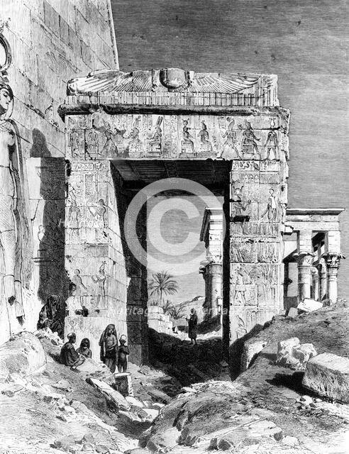 'A Corner of the Temple Isis', 1881. Artist: Zehrfeld