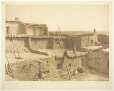 A Corner of Zuni, 1903. Creator: Edward Sheriff Curtis