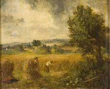 A cornfield 1796-1837. Artist: John Constable