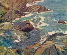A Cornish Cove c1912. Artist: Elmer Schofield