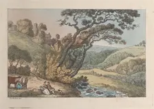 A Cornish View, from "Views in Cornwall", 1810., 1810. Creator: Thomas Rowlandson