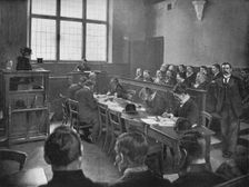 A coroner's inquest, London, c1901 (1901)
