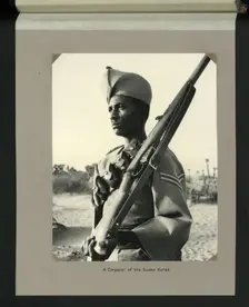 A Corporal of the Sudan Horse, 1964. Creators: Colonial Office, Unknown