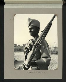 A Corporal of the Sudan Horse, 1964. Creators: Colonial Office, Unknown