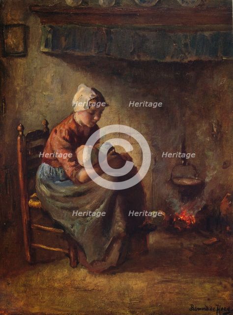 'A Cottage Madonna', c1915. Artist: Bernard De Hoog.