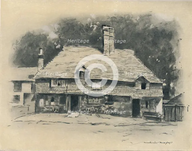 'A Cottage in Surrey', 1903. Artist: Mortimer L Menpes.
