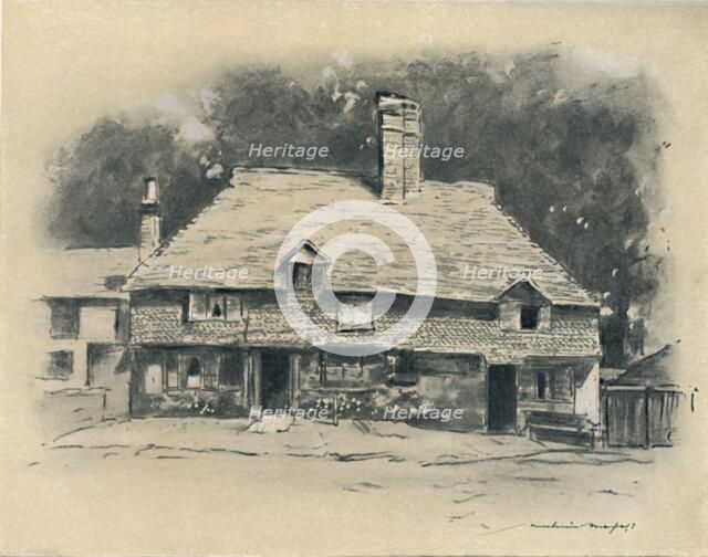 'A Cottage in Surrey', 1903. Artist: Mortimer L Menpes.