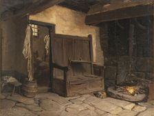 A Cottage Interior. Study. Creator: Vilhelm Wallander