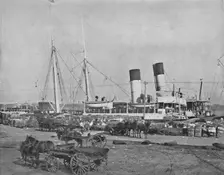 A Cotton Steamer at New Orleans 19th century