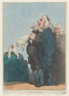 A Counciller [sic], January 1, 1801., January 1, 1801. Creator: Thomas Rowlandson
