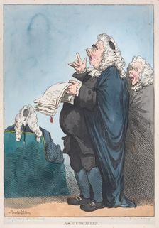A Counciller [sic], January 1, 1801., January 1, 1801. Creator: Thomas Rowlandson