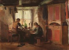 A Country Cobbler, 1887. Creator: Harriet Backer