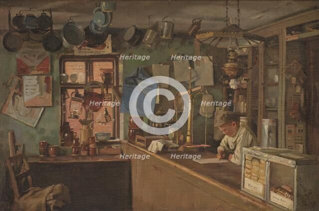 A Country Grocer, 1909. Creator: Hans Smidth.
