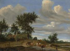 A Country Road, 1648. Creator: Salomon Ruysdael