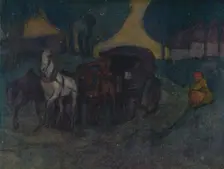 A Country Road in Poland c1901, (1905). Artist: Robert Polhill Bevan