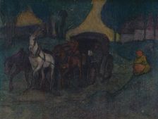 A Country Road in Poland c1901, (1905). Artist: Robert Polhill Bevan