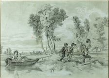 A Country Scene, July 1848. Creator: John La Farge