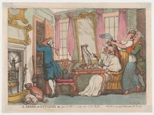 A Couple of Antiques or my Aunt and my Uncle, November 20, 1807., November 20, 1807. Creator: Thomas Rowlandson
