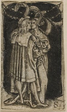 A Couple Standing, n.d. Creator: Master S