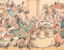 A Court Ball in the Eighteenth Century c1884. Artist: Thomas Strong Seccombe