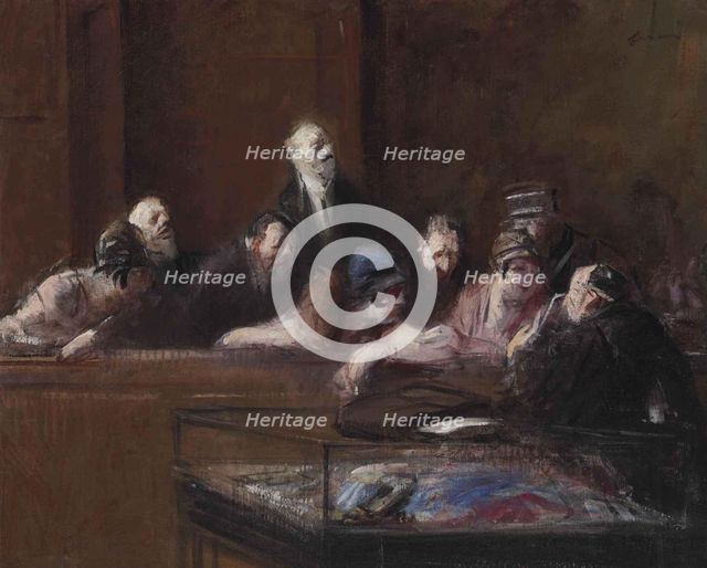 A court scene.