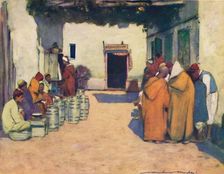 A Courtyard 1903. Artist: Mortimer L Menpes