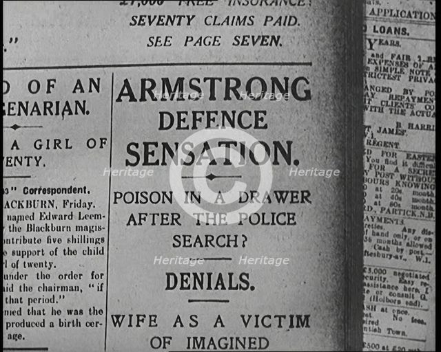 A Cover of One of Alfred Harmsworth, 1st Viscount Northcliffe's Newspapers..., 1922. Creator: British Pathe Ltd.