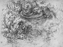 A Cloudburst c1480 (1945). Artist: Leonardo da Vinci