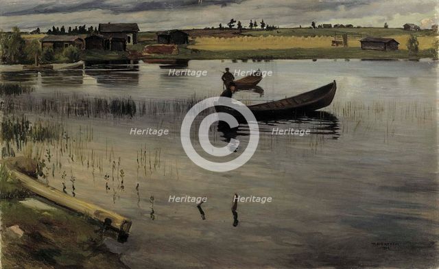 A Cloudy Day, 1902. Creator: Vilho Sjöström.
