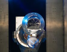 A close-up view inside Supersonic Wind Tunnel, USA, 2013. Creator: Quentin Schwinn