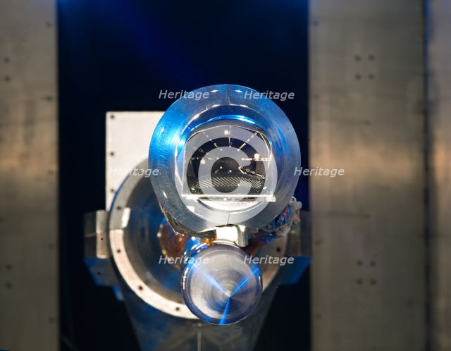 A close-up view inside Supersonic Wind Tunnel, USA, 2013.  Creator: Quentin Schwinn.