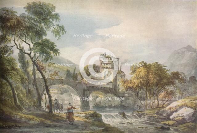 'A Classical Landscape', c18th century. Artist: Paul Sandby.