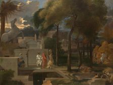 A Classical Landscape, probably 1660s. Creator: Sébastien Bourdon