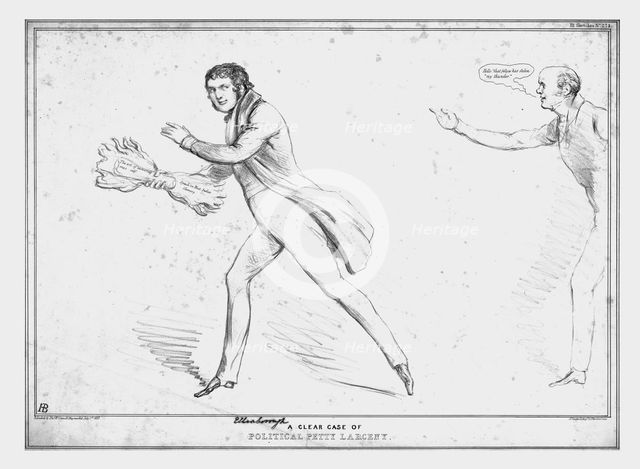 'A Clear Case of Political Petty Larceny', 1833. Creator: John Doyle.