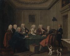A Club of Gentlemen, ca. 1730. Creator: Joseph Highmore