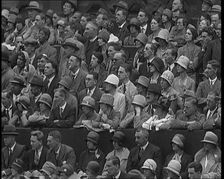 A Crowd of Civilians at Centre Court at the All England Lawn Tennis and Croquet Club..., 1920. Creator: British Pathe Ltd