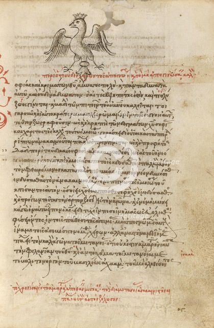 A Crowned Eagle, 1510-1520. Creator: Unknown.