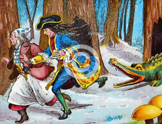 'A crocodile', c1905.  Artist: Unknown.