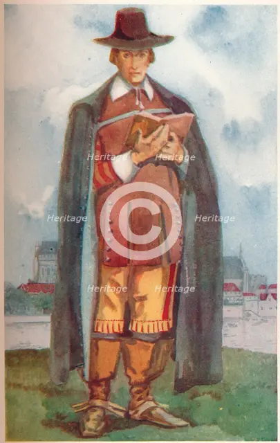 'A Cromwellian Man', 1907. Artist: Dion Clayton Calthrop.