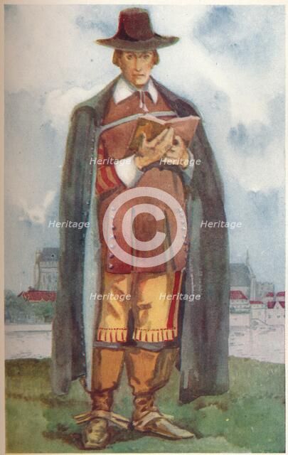 'A Cromwellian Man', 1907. Artist: Dion Clayton Calthrop.